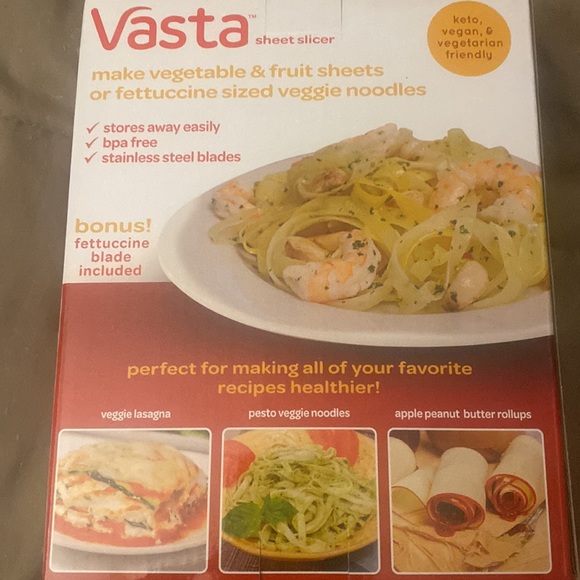 New in box, Vasta sheet slicer for veggies and fruits! Great Xmas gift! - Picture 4 of 6